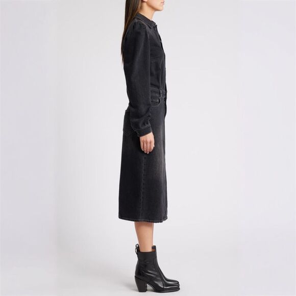 RAILS Beverly Long Sleeve Denim Shirt Dress - Picture 4 of 12